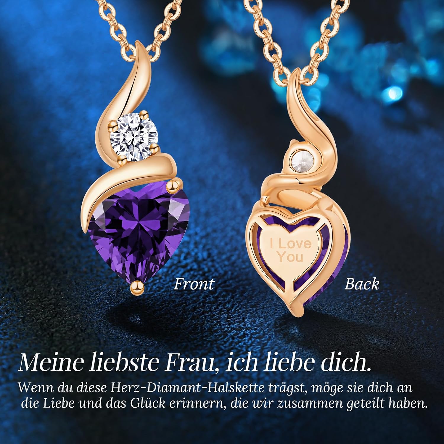 Detalle 1 de Louisa Secret collana cuore infinito 45+5