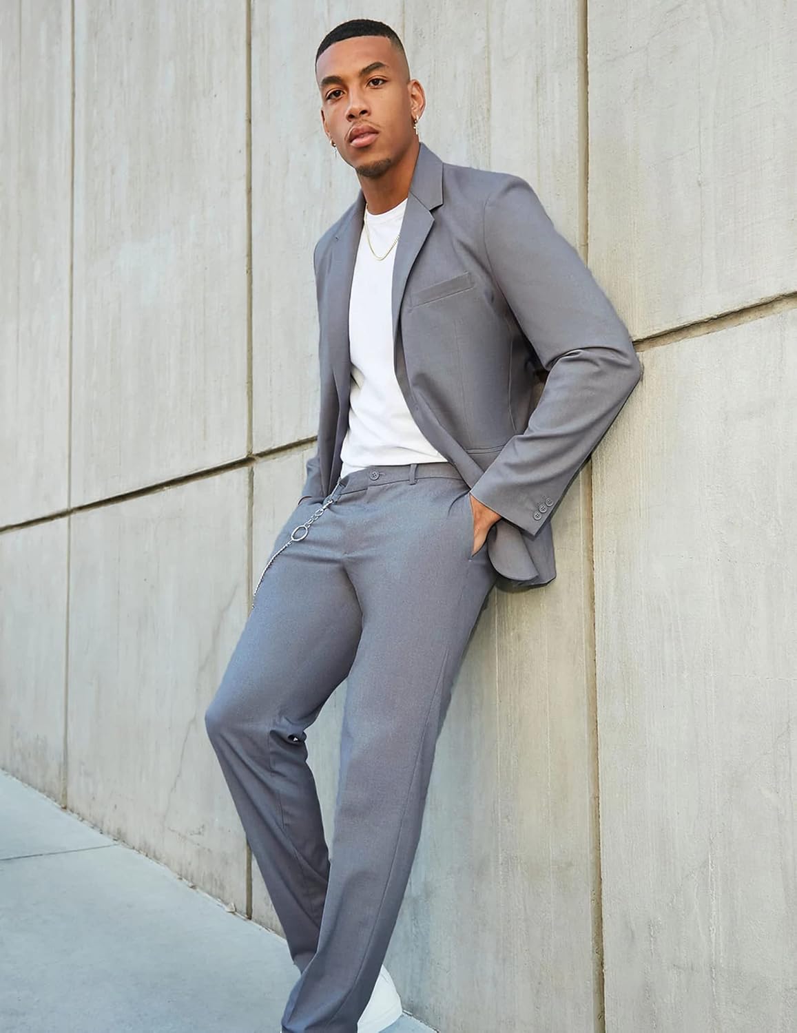Thumbnail 1 de COOFANDY Men’s One-Button Sport Coat Casual Blazer Jacket