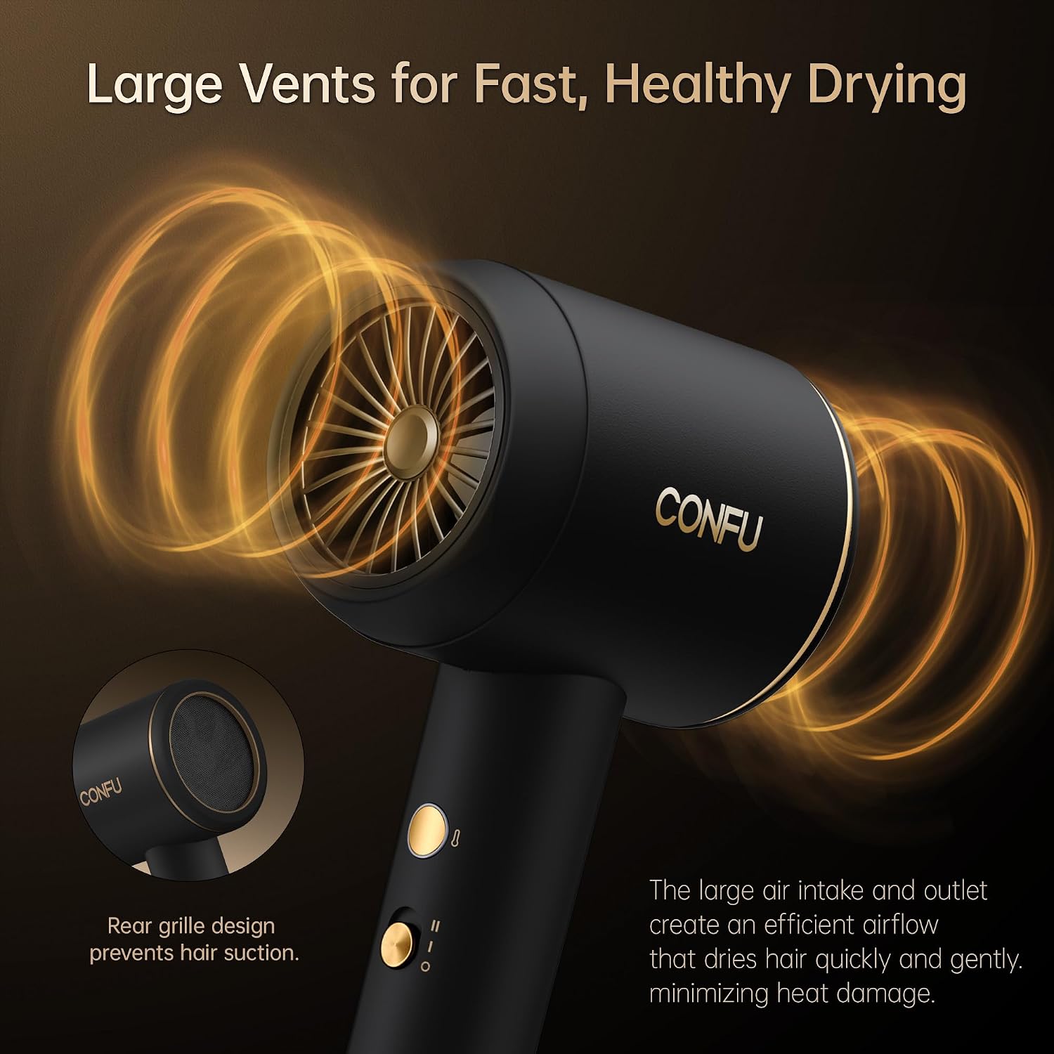 Detalle de CONFU Hair Dryer 1600W
