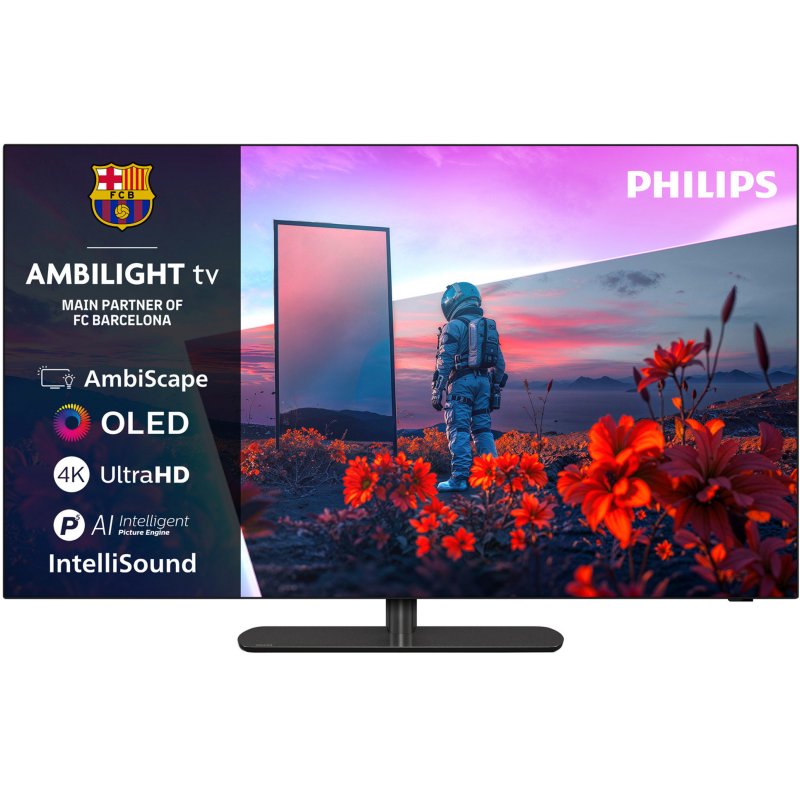 Detalle de Philips OLED 48OLED811/12: TV OLED 48" 4K con Ambilight, Google TV y HDR10+