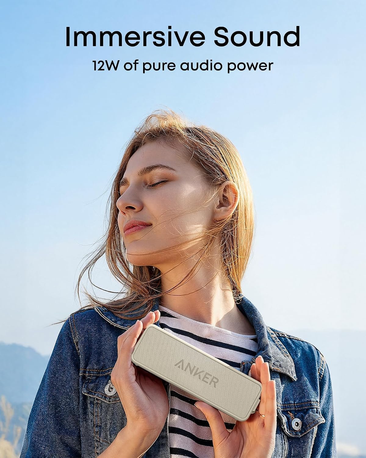 Detalle de Anker Soundcore 2 Bluetooth Speaker 24‑Hour