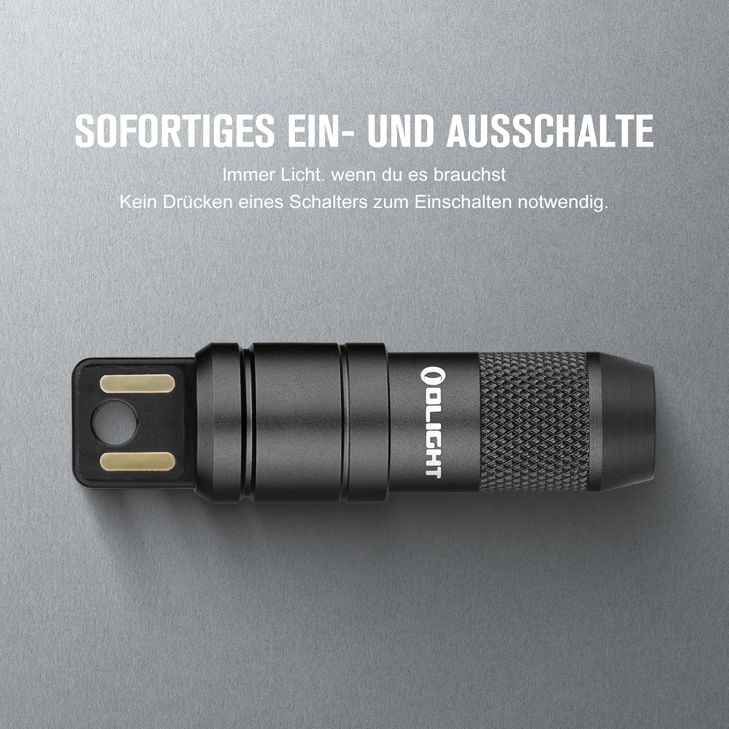 Thumbnail 3 de OLIGHT iMini 2 Mini LED – USB-wiederaufladbare Schlüsselbund-Taschenlampe mit Magnetbasis