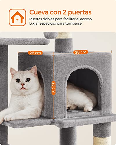 Thumbnail 7 de Feandrea PCT261W01 torre 112 cm para gatos
