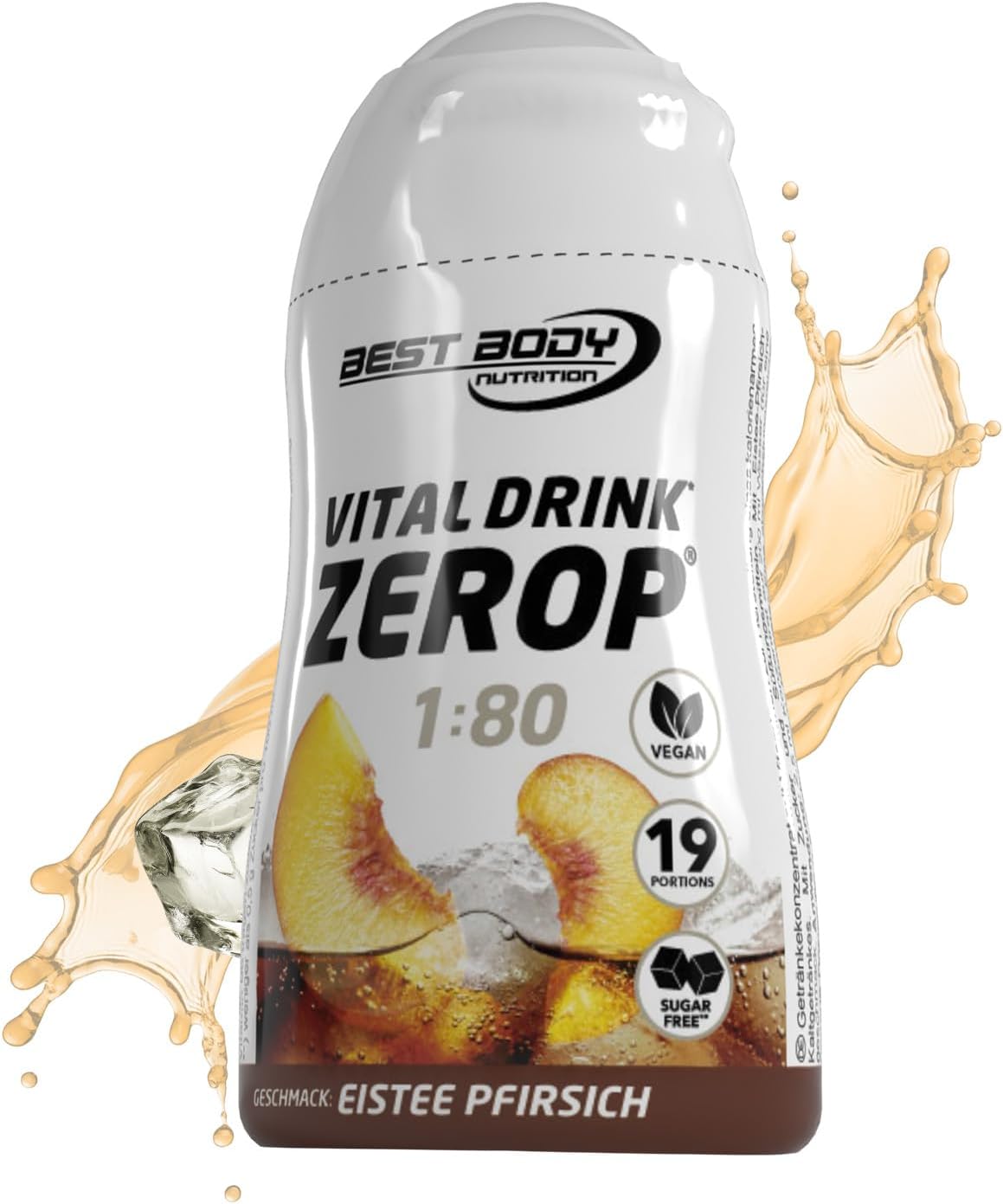 Detalle de Best Body Nutrition Vital Drink ZEROP Mix-Box 6 x 48 ml – zuckerfrei, Vitamin-B-Komplex, fruchtige Sorten