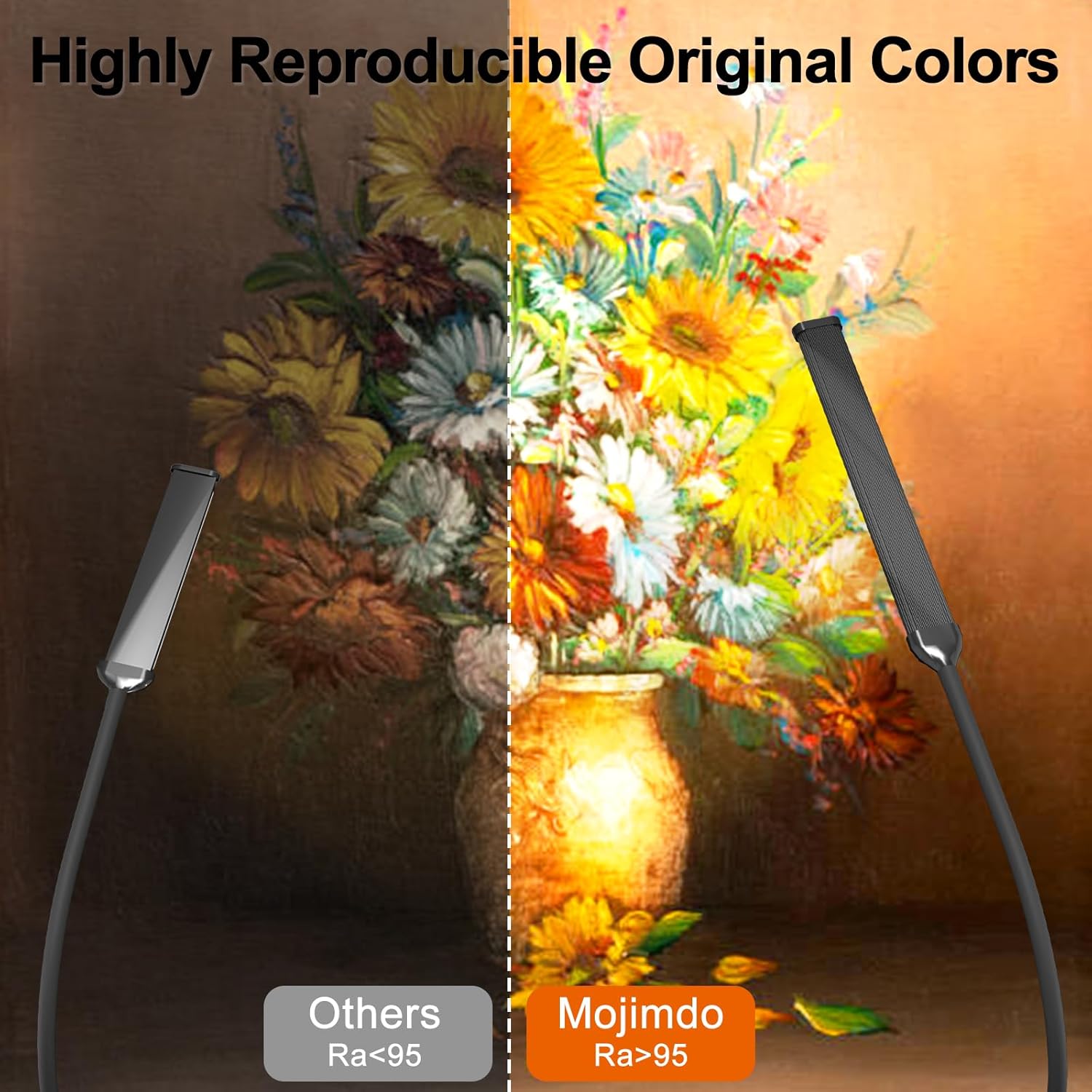 Thumbnail 3 de Mojimdo 77 LED Desk Lamp with Remote