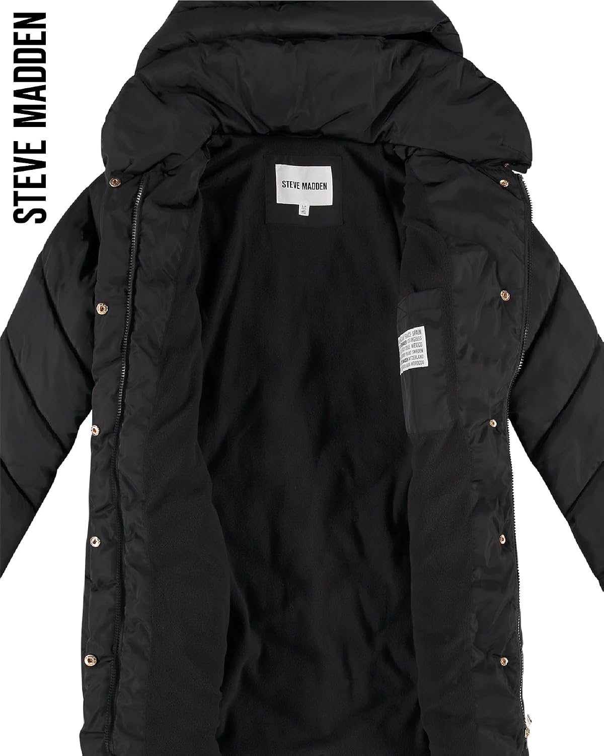 Detalle 2 de Steve Madden Women's Long Puffer Coat ⚡