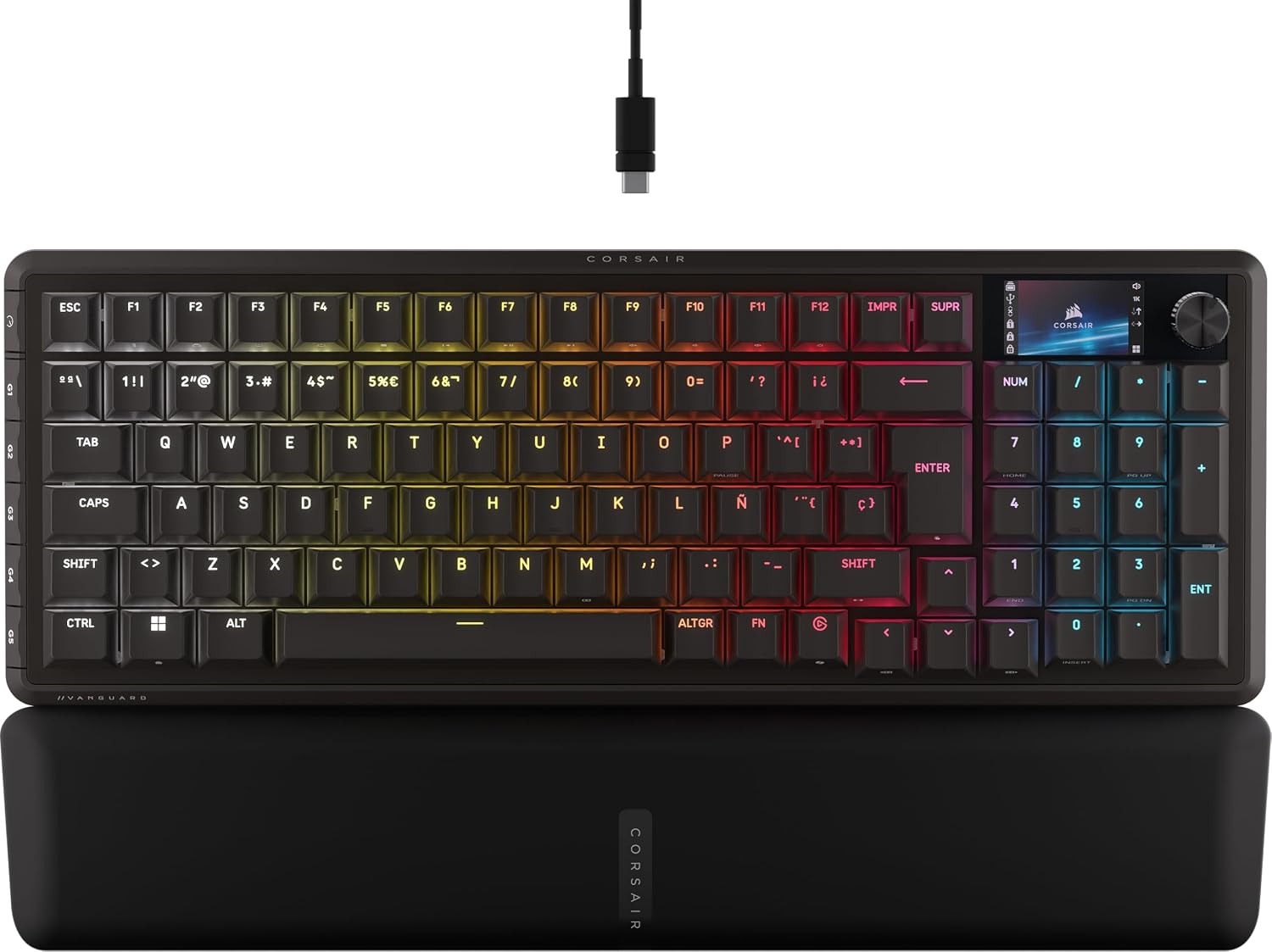 Detalle 2 de Corsair Vanguard Pro 96 Teclado magnético 96%