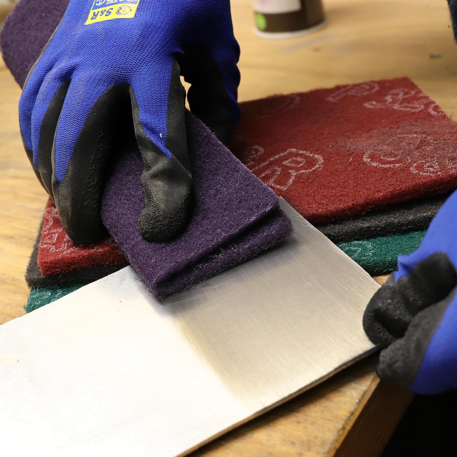 Thumbnail 3 de S&R 12 Spugne Abrasive Grandi 150x230 mm 🧽