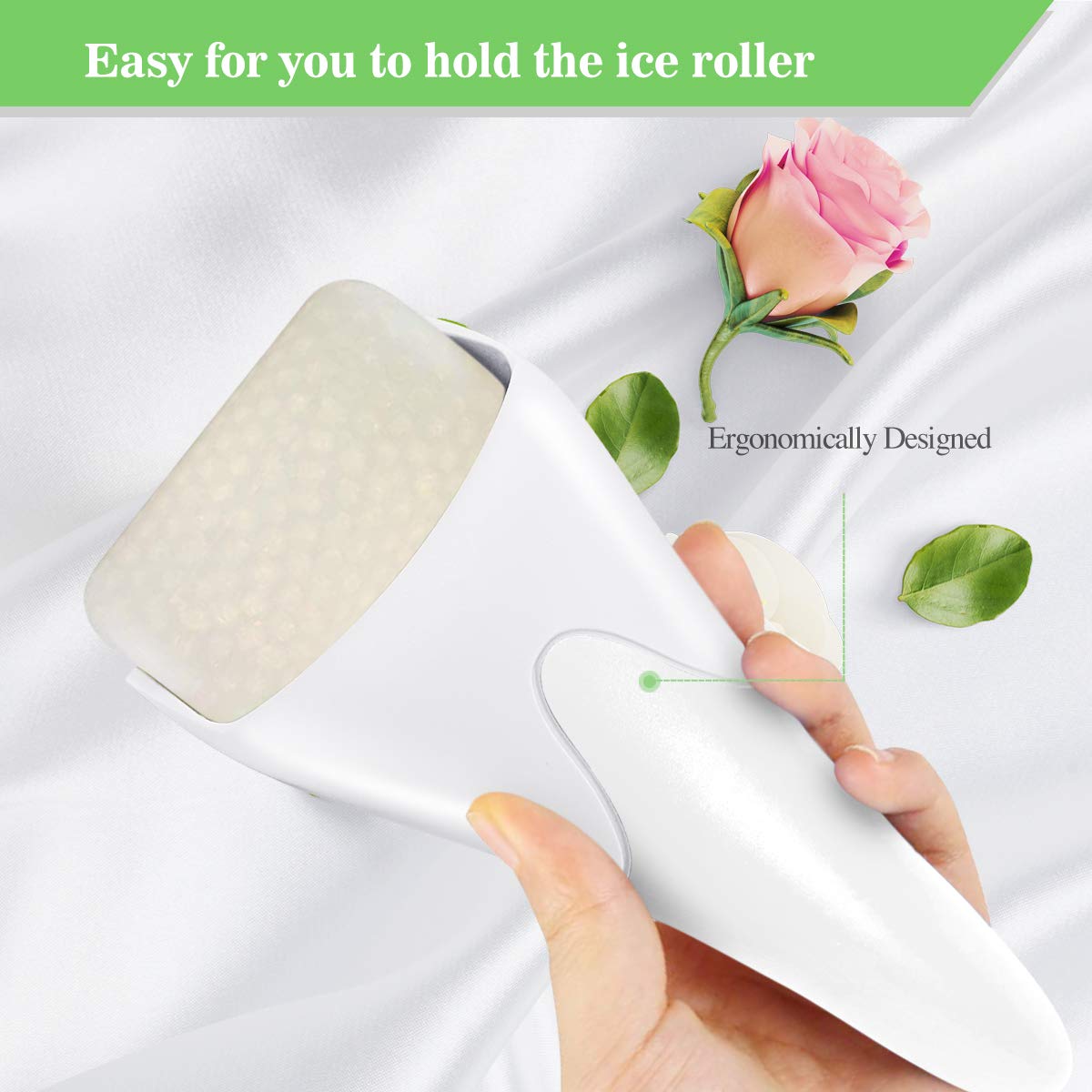 Thumbnail 6 de Fronnor Ice Roller for Face and Body, Cooling Massage Tool, White