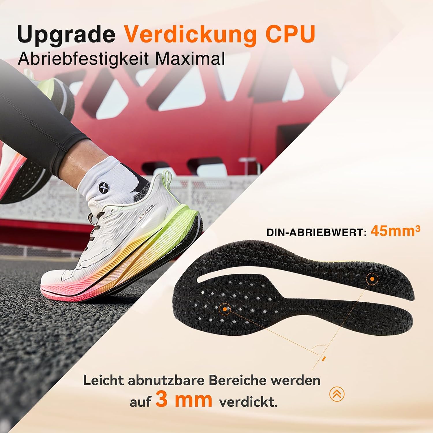 Thumbnail 5 de XTEP Professionelle 2000km Herren-Laufschuhe – Hohe Dämpfung und starke Rückstoßfähigkeit für Langstrecken ab 10 km