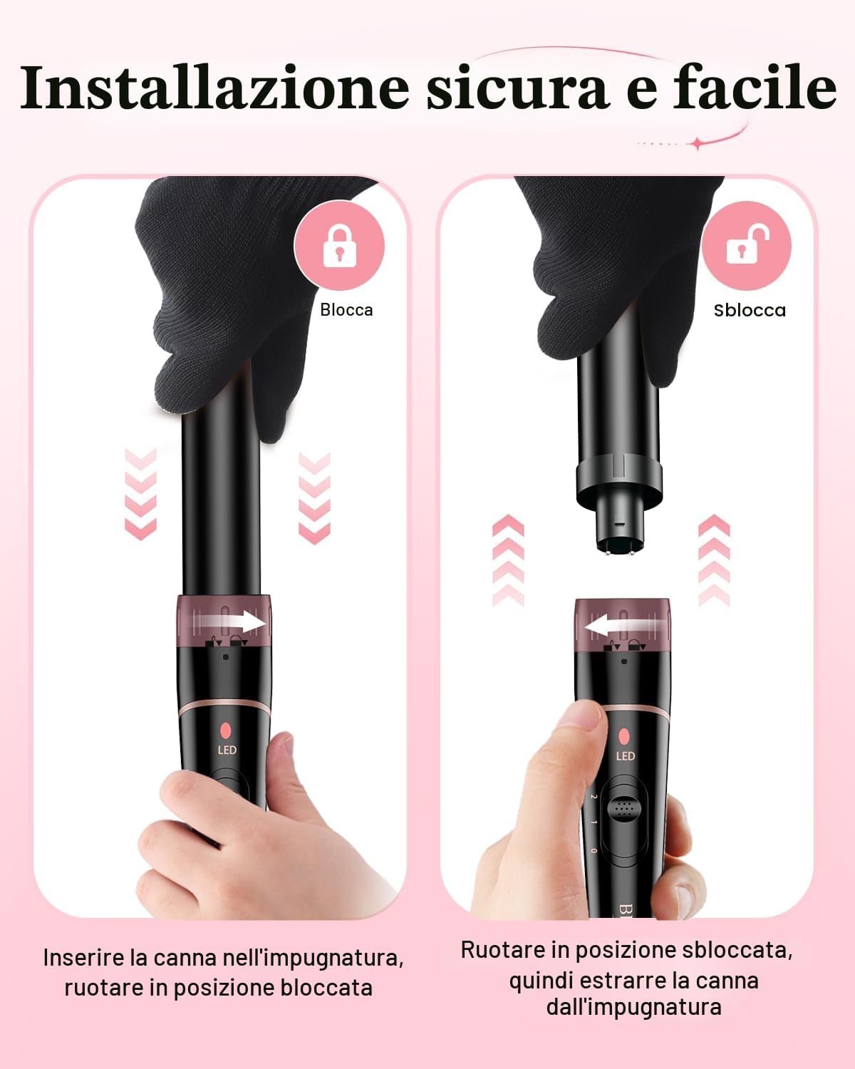 Thumbnail 6 de BESTOPE PRO 6-in-1 set per capelli 10–32 mm 🎀