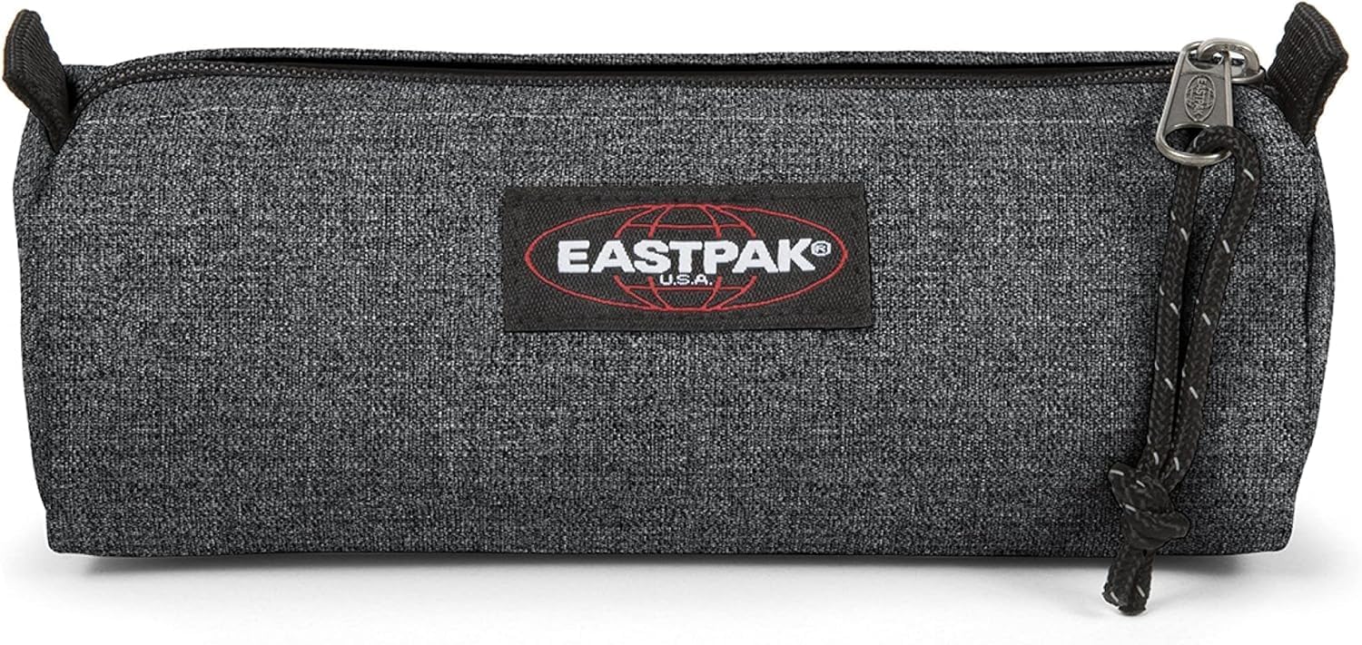 Detalle 2 de Eastpak Padded Pak'r Sac à dos 40 cm + Benchmark Single Trousse 21 cm – Gris (Black Denim)