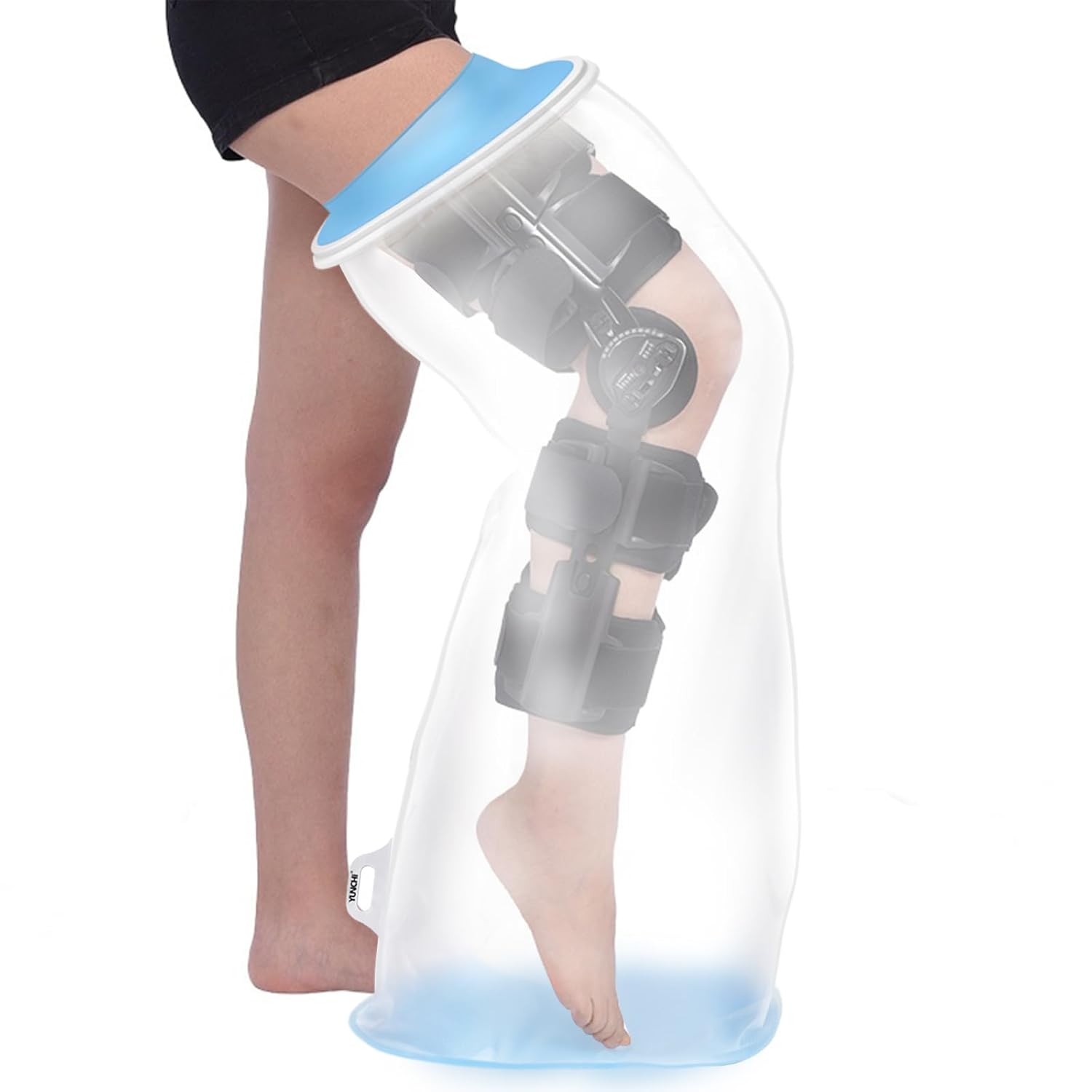 Detalle de YUNCHI XL full leg waterproof cast cover for shower