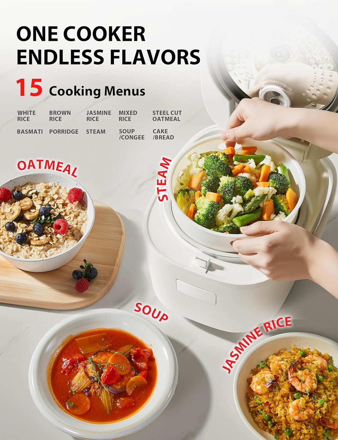 Thumbnail 4 de TOSHIBA OriginTaste 5.5-Cup Rice Cooker 🍚