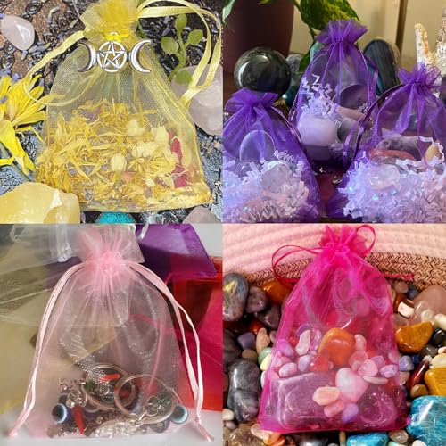 Thumbnail 6 de G2PLUS 50PCS Sacs Organza – Sachets colorés 7 x 9 cm, idéal pour bijoux et cadeaux