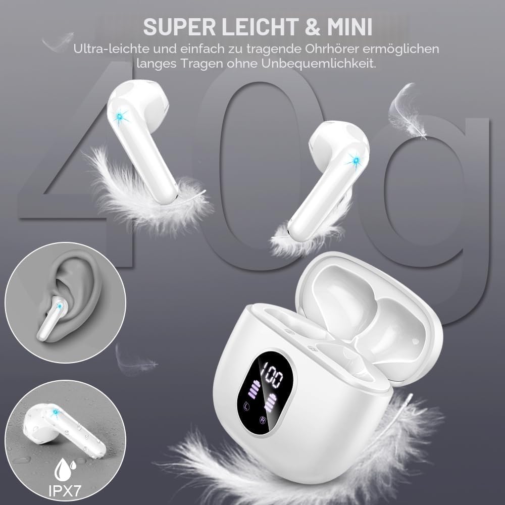 Thumbnail 6 de Bluetooth In-Ear Kopfhörer 5.4 mit 4 Mic