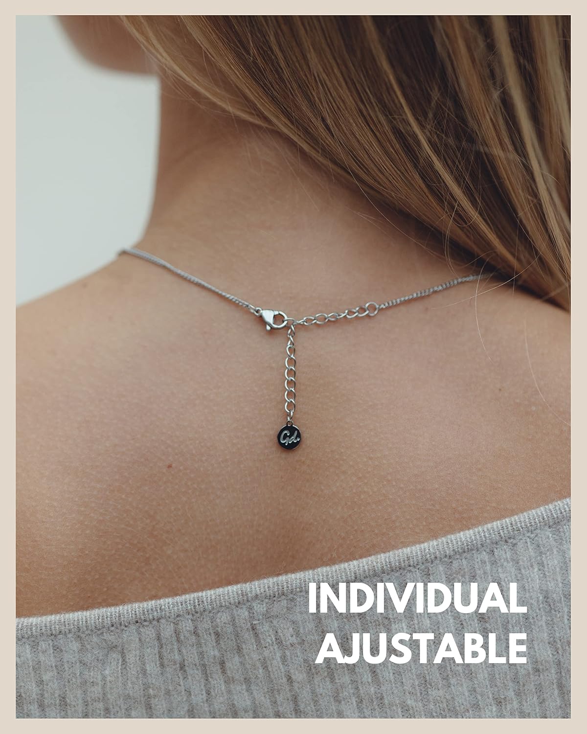 Detalle 2 de GD GOOD.designs Collar con letras 42–47 cm