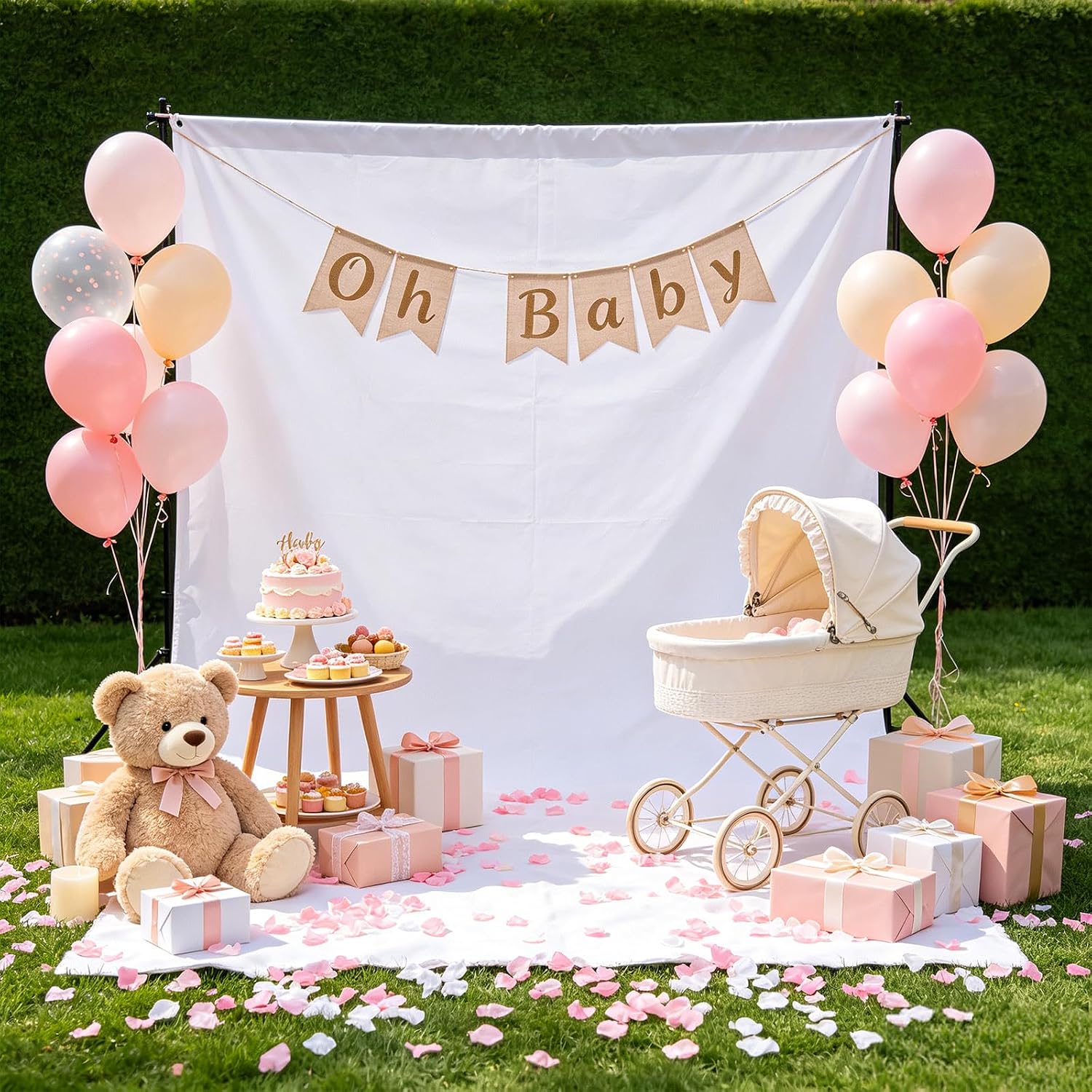 Detalle 2 de White Photography Backdrop 8x10FT