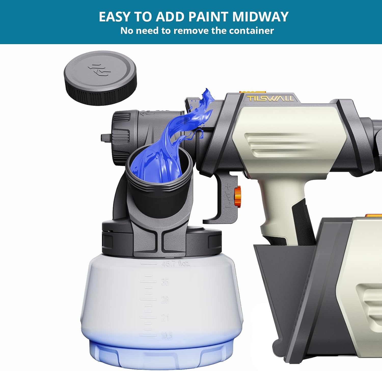 Thumbnail 1 de TILSWALL Paint sprayer for 1300ml