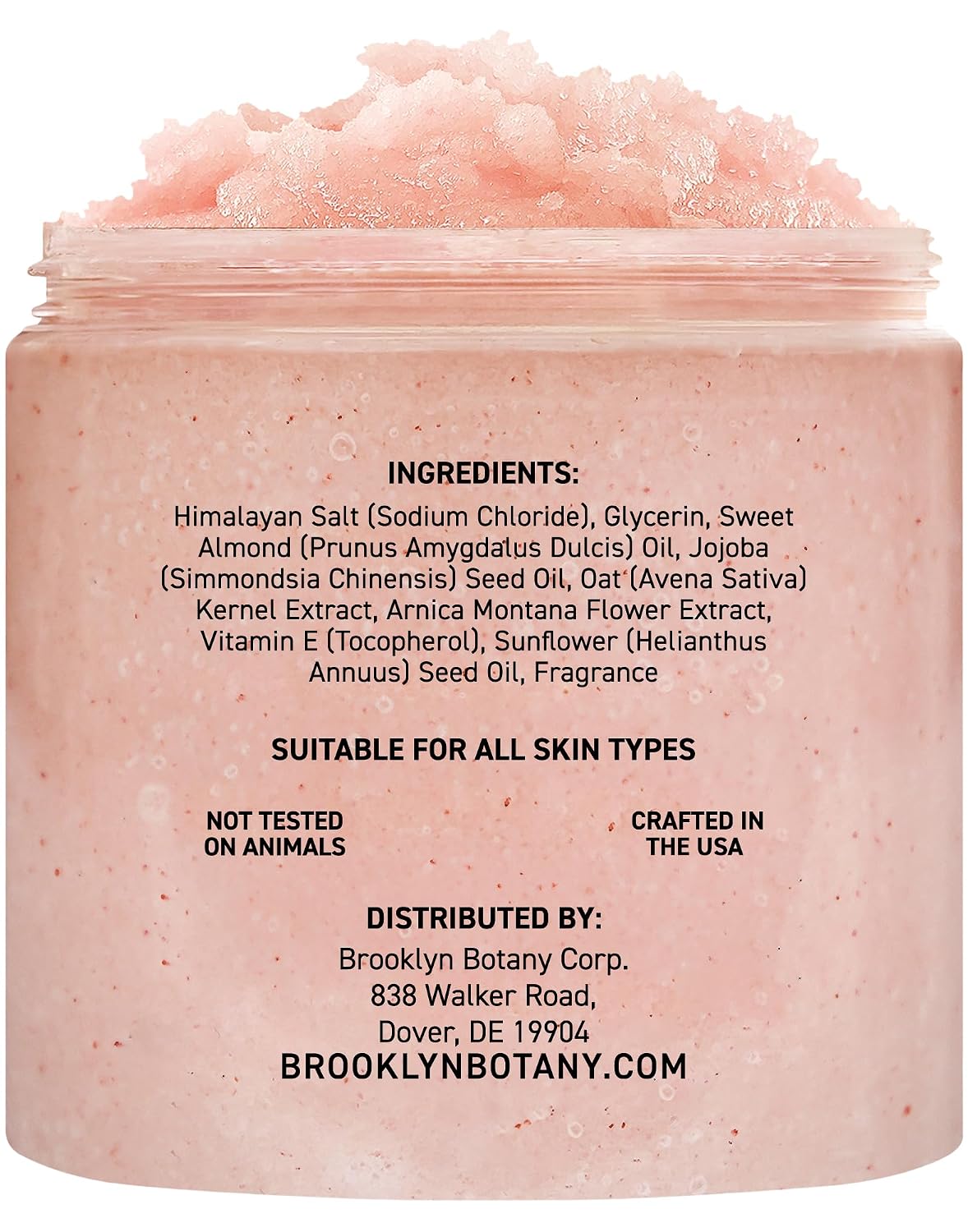 Thumbnail 2 de Brooklyn Botany himalayan10 Himalayan Salt Body Scrub, 10 oz, Moisturizing Exfoliator