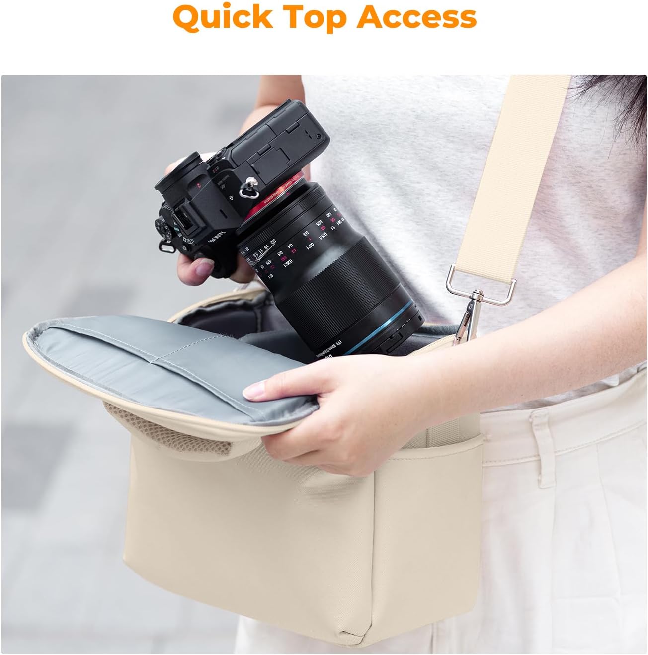 Thumbnail 3 de K&F Concept sling camera bag, 0.48 lb