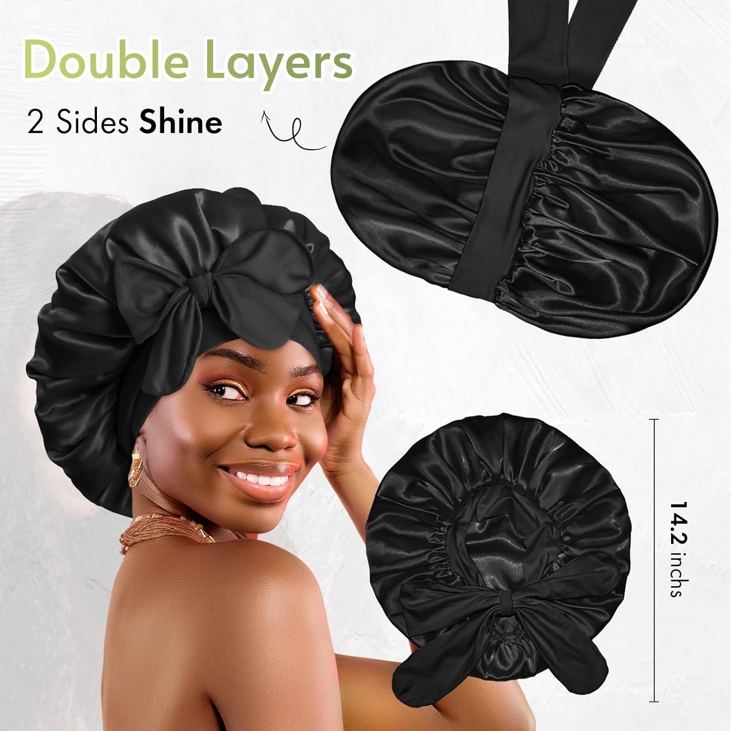 Thumbnail 2 de Reversible Silk Hair Bonnet