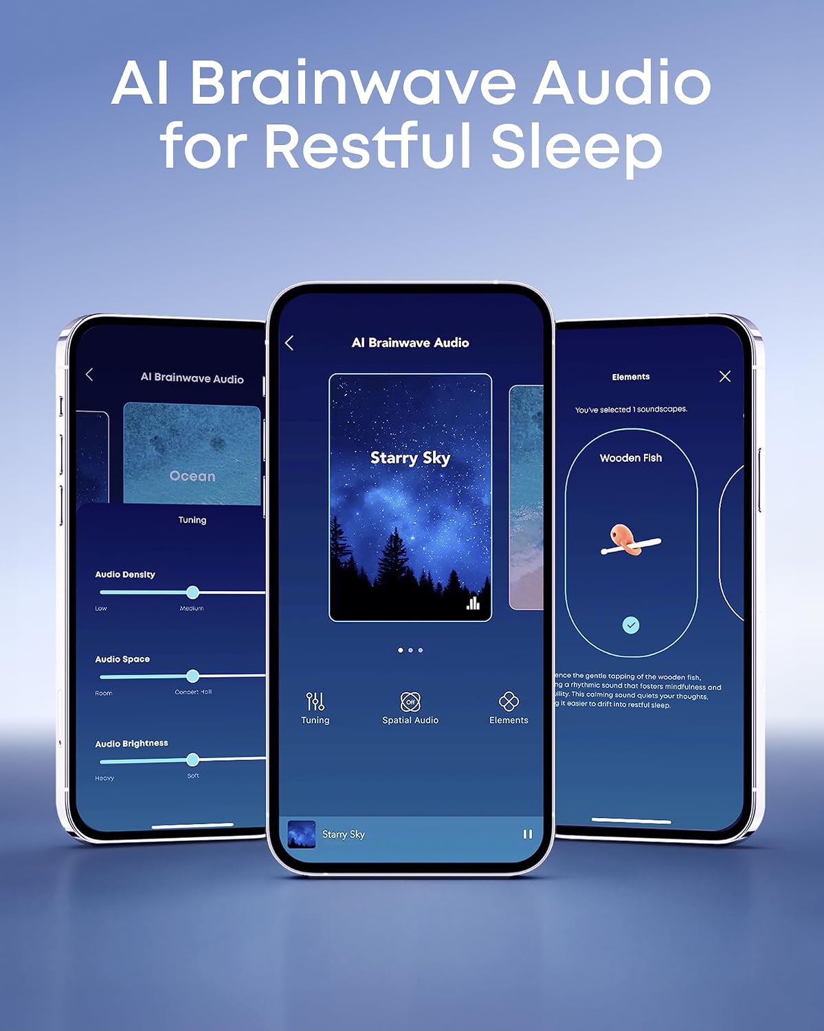 Detalle 2 de Soundcore Sleep A30 D1301 Sleep Earbuds with ANC and Adaptive Snore Masking