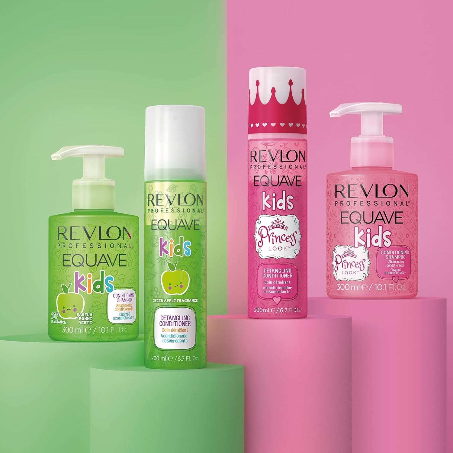 Thumbnail 2 de REVLON PROFESSIONAL Equave Kids Balsamo Districante per Bambini 200 ml – Senza Risciacquo, Profumo di Mela Verde