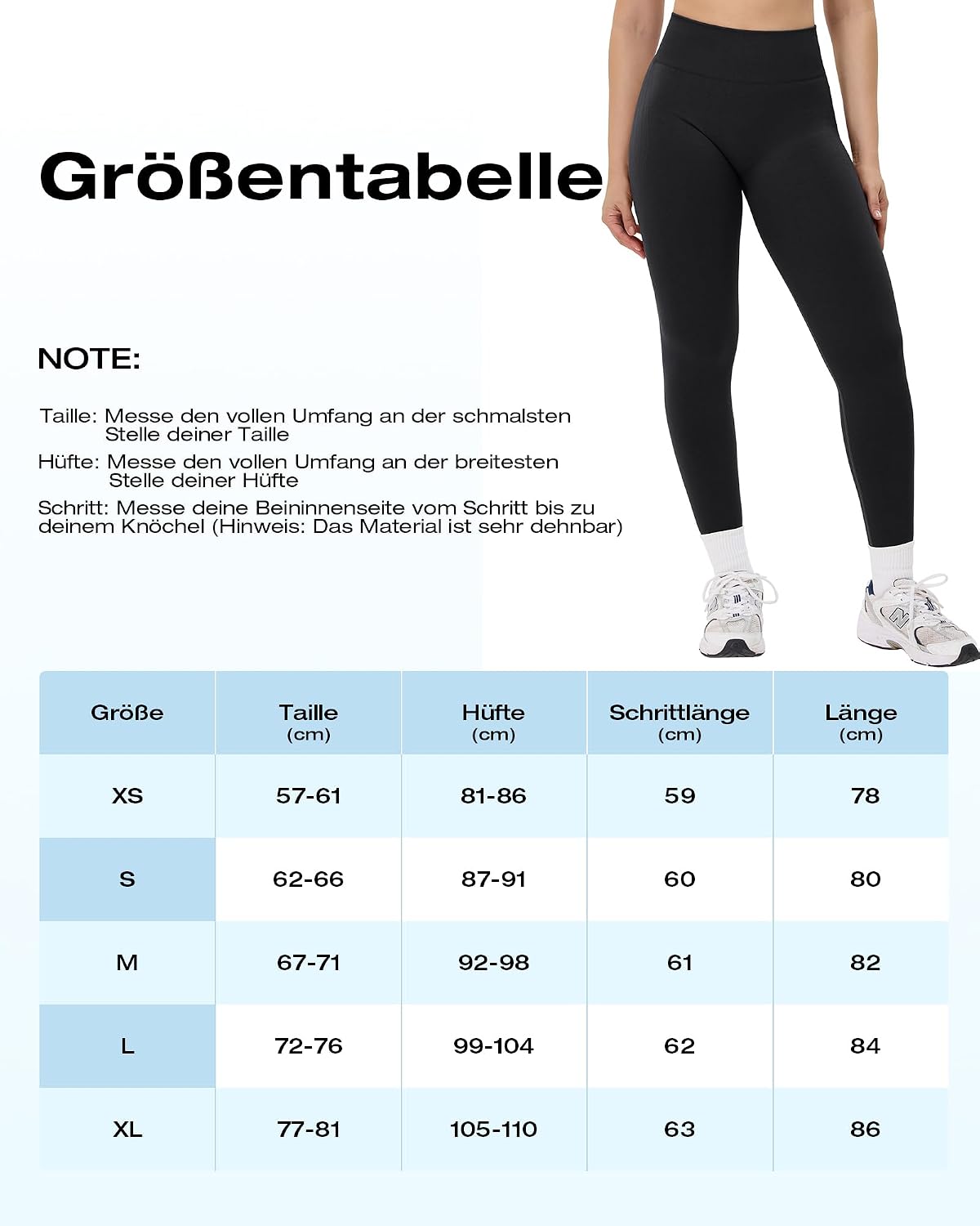 Thumbnail 6 de TAYOEA Sport Leggings Damen Push Up Booty Lifti