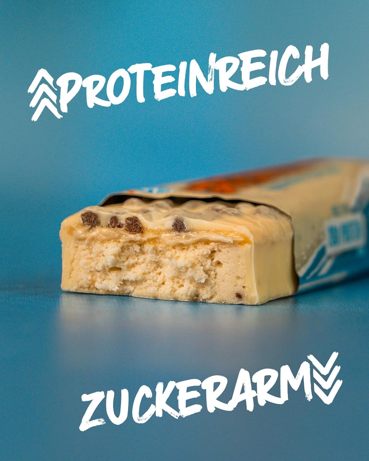 Detalle de Grenade Proteinriegel White Chocolate Cookie – proteinreich, Zuckerarm (12 × 60 g)