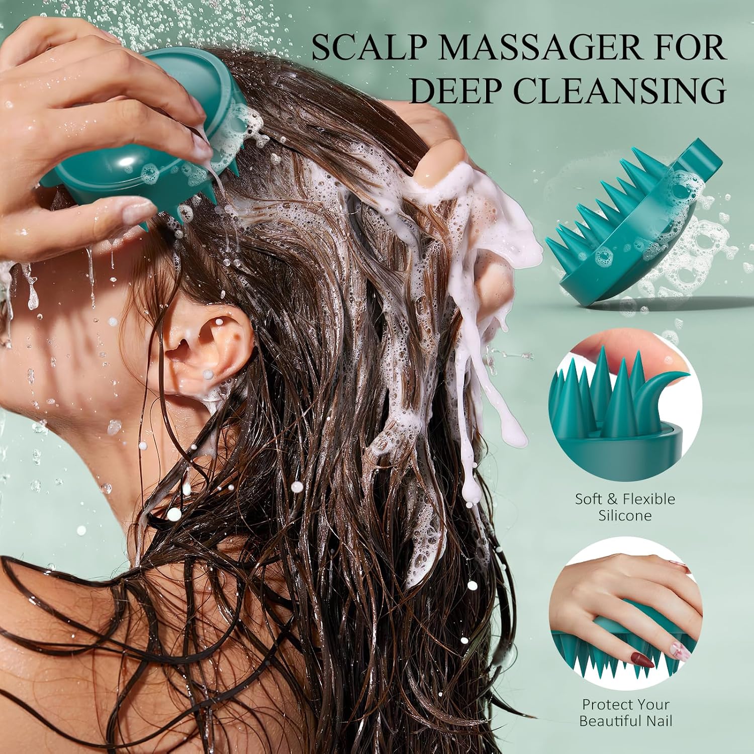 Thumbnail 6 de VOERUY Scalp Scrub Rosemary Exfoliator 2-in-1 with Mint Oil, 10.6oz