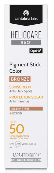 Detalle 2 de Cantabria Labs Heliocare Pigment Color Stick Bronze 2 uds
