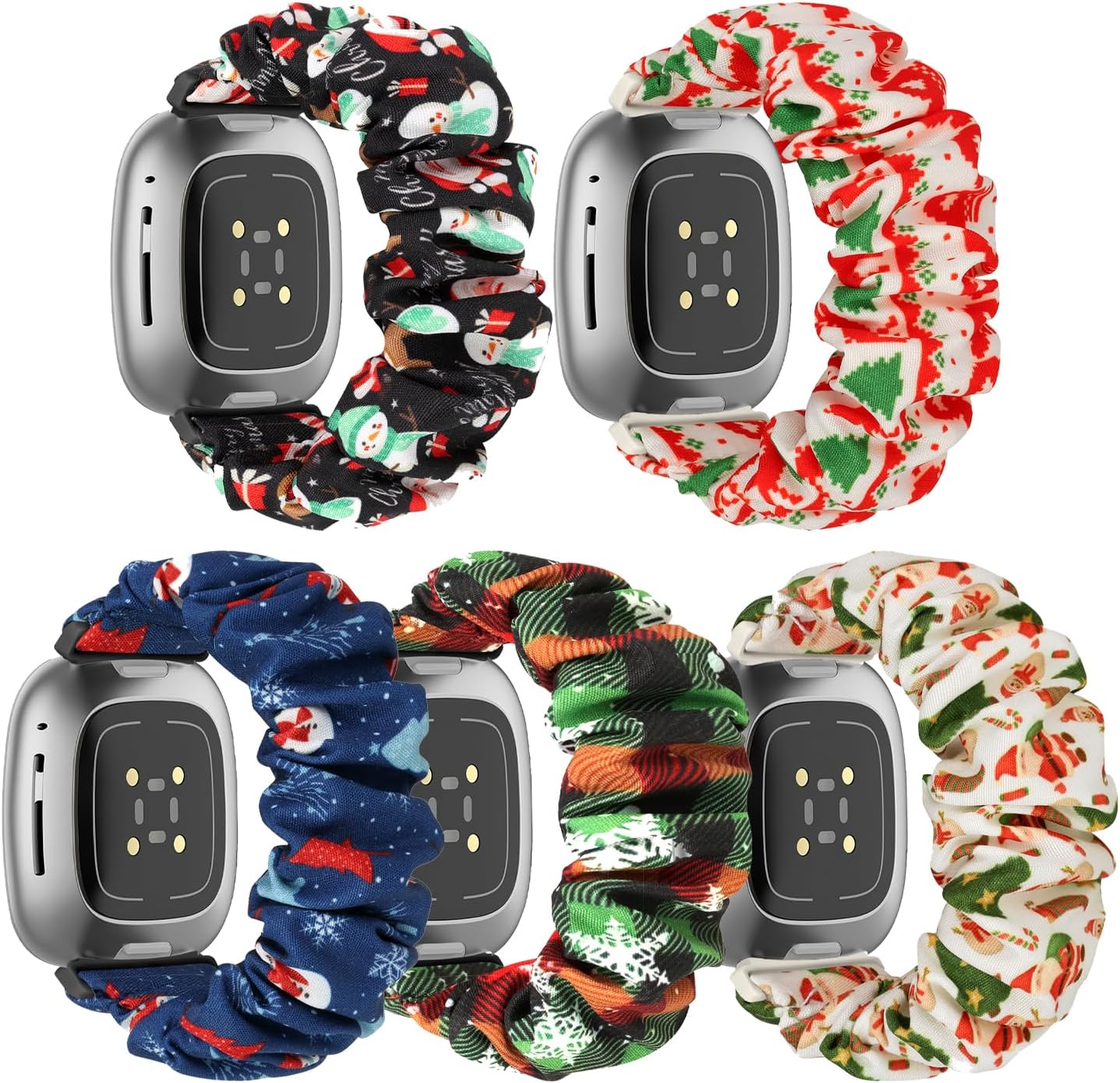 Detalle de DKGKOO Scrunchie Strap for Fitbit Versa 4