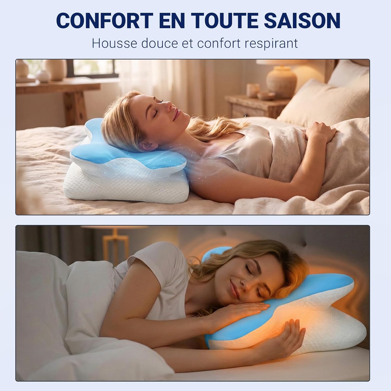 Thumbnail 5 de COSYLAND Oreiller de nuque en mousse à mémoire de forme — Coussin orthopédique et ergonomique