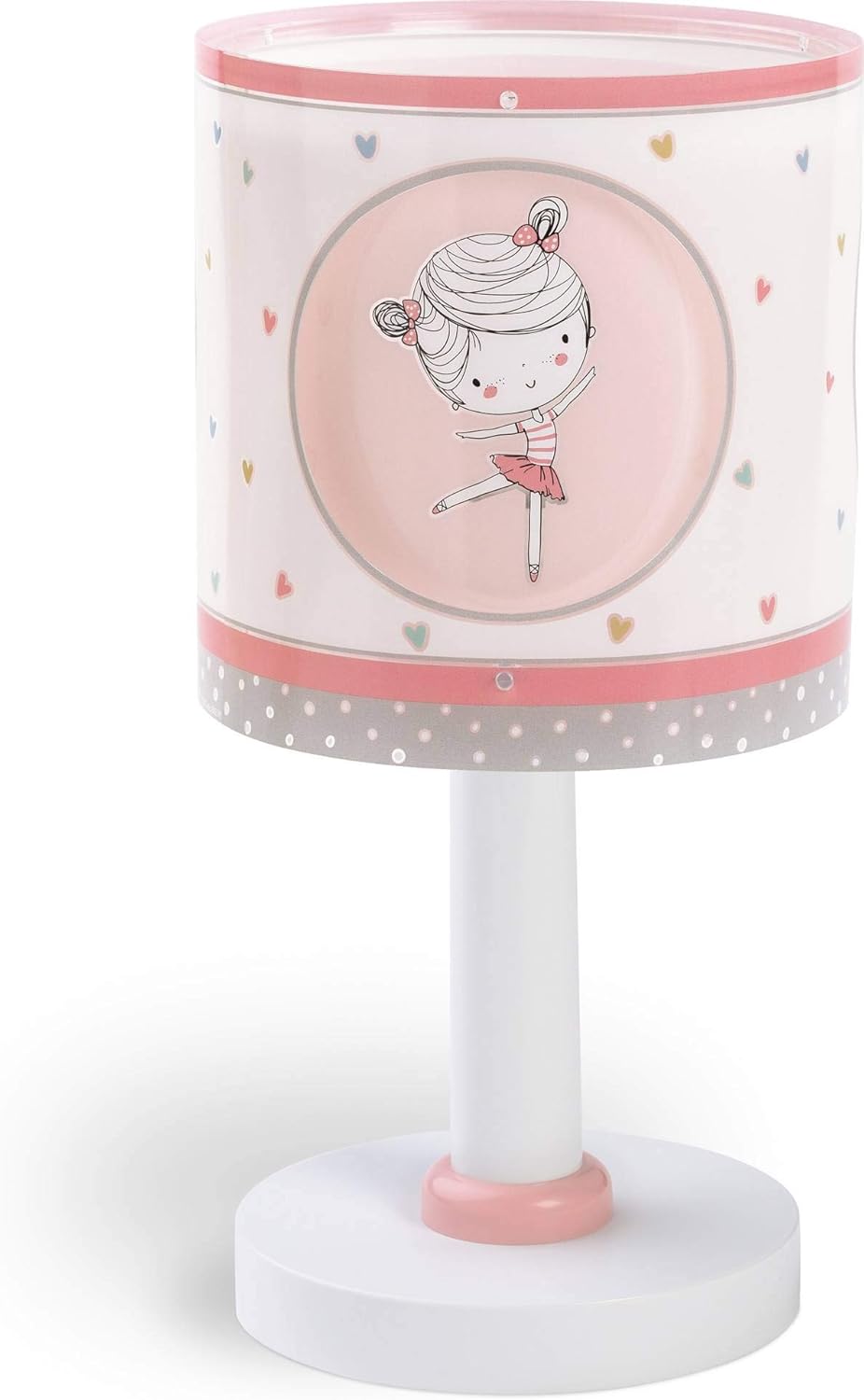 Thumbnail 1 de Dalber Kinder Tischlampe Tänzer Rosa Sweet Dance Rose – 15 x 15 x 30 cm
