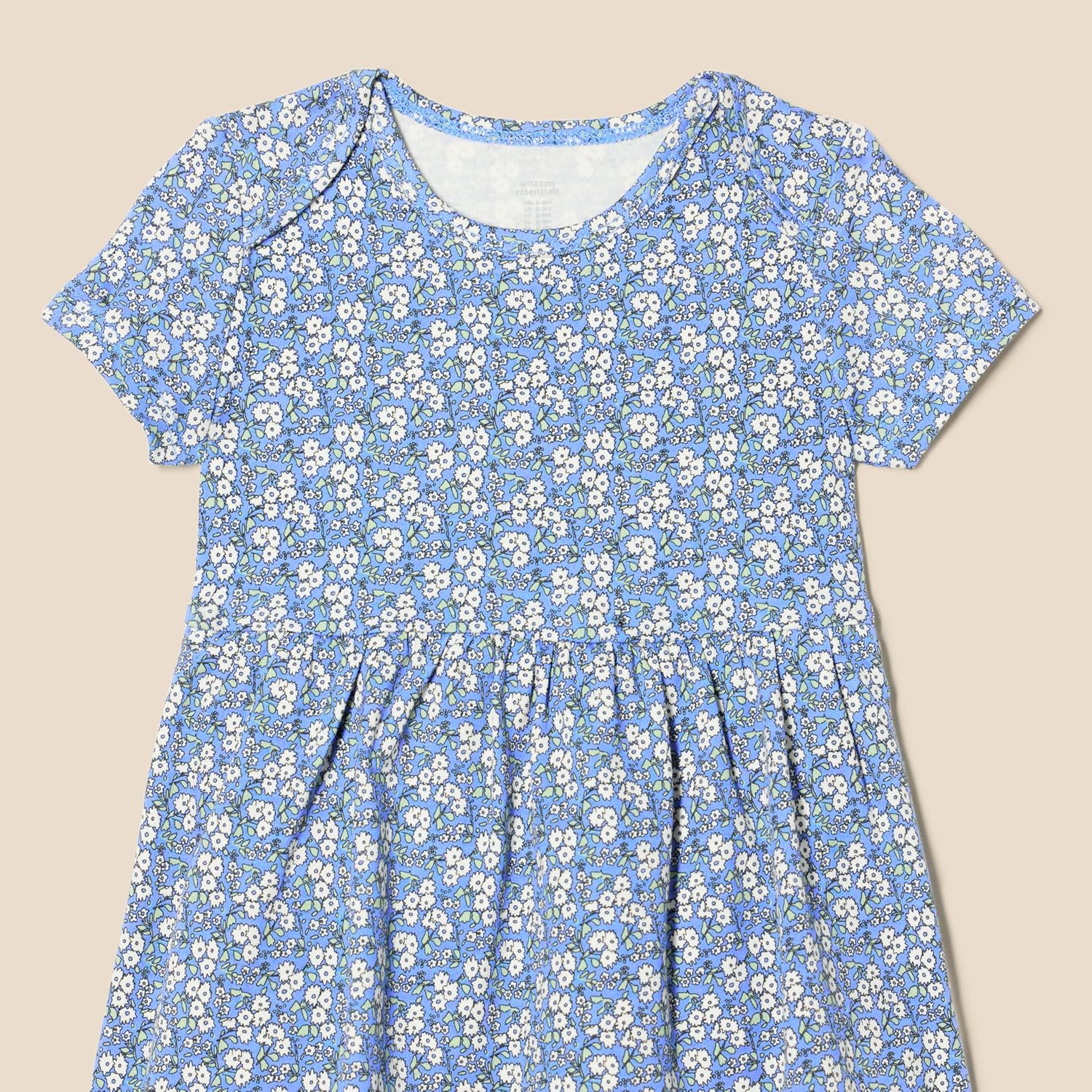 Detalle de Baby Mädchen Kurzarmkleid im 3er-Pack