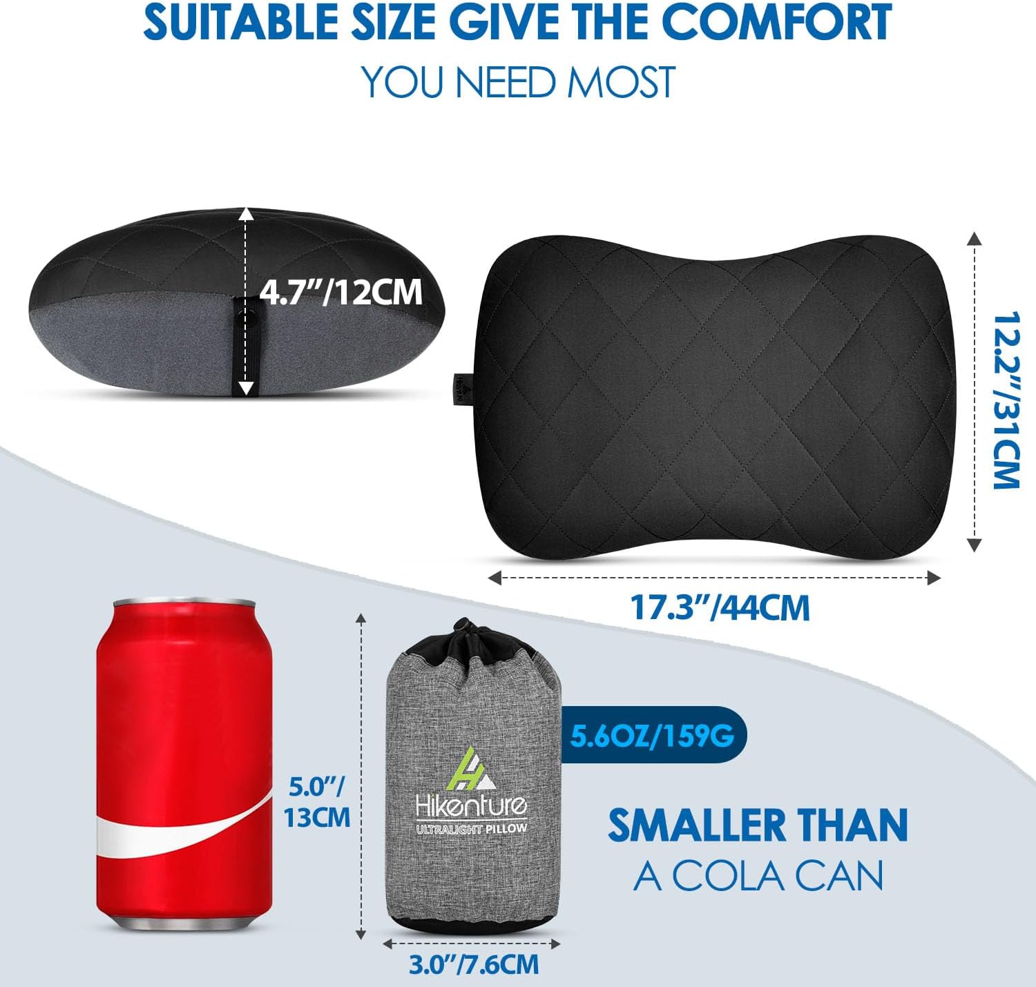Thumbnail 6 de Hikenture Camping Pillow Ultralight inflatable neck support