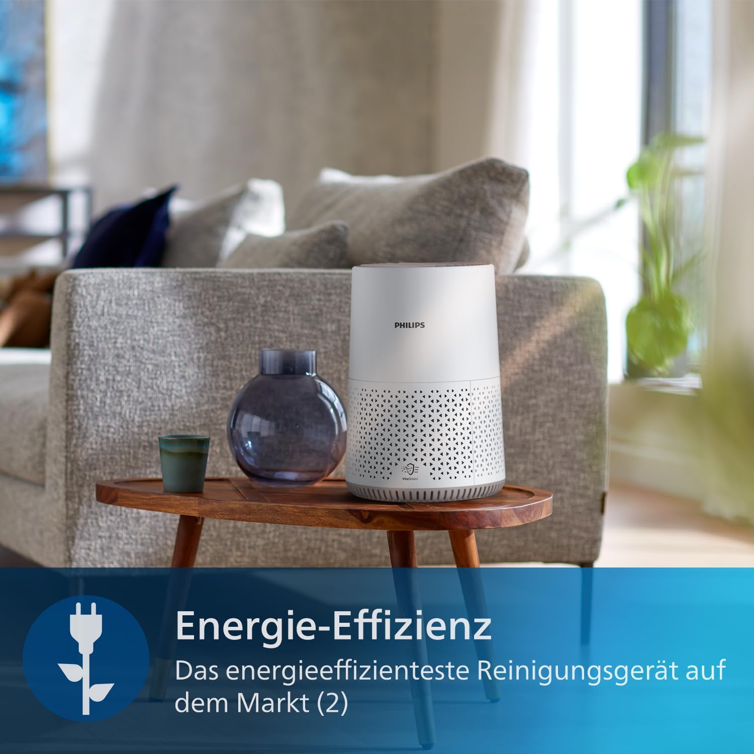 Thumbnail 4 de Philips Luftreiniger 600 Serie AC0650/10 – Ultraleise Allergiker-Luftreinigung für Räume bis 44 m²