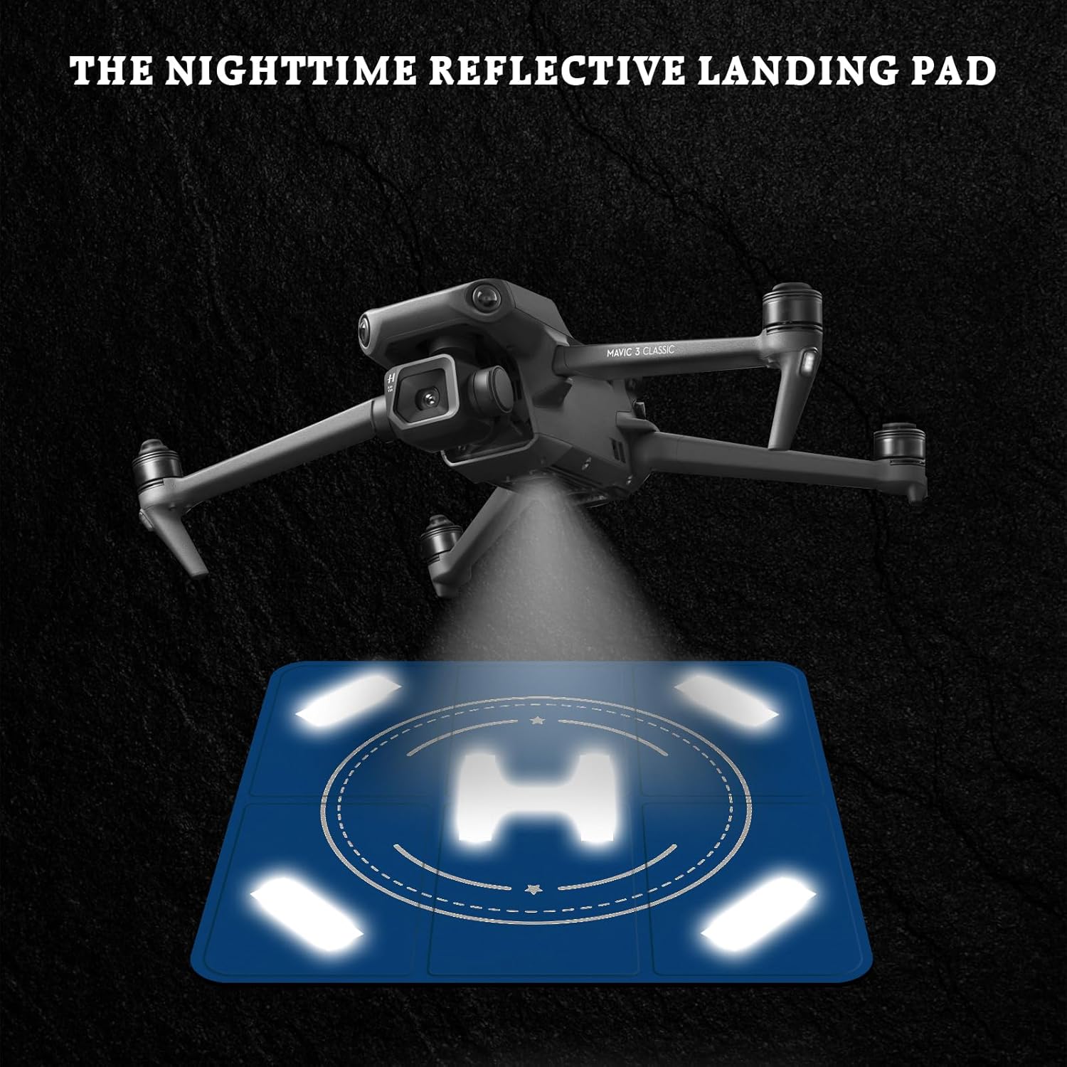 Thumbnail 6 de FPVtosky Nighttime Reflective Drone Landing Pad (Fast-Fold, Waterproof, Weighted)