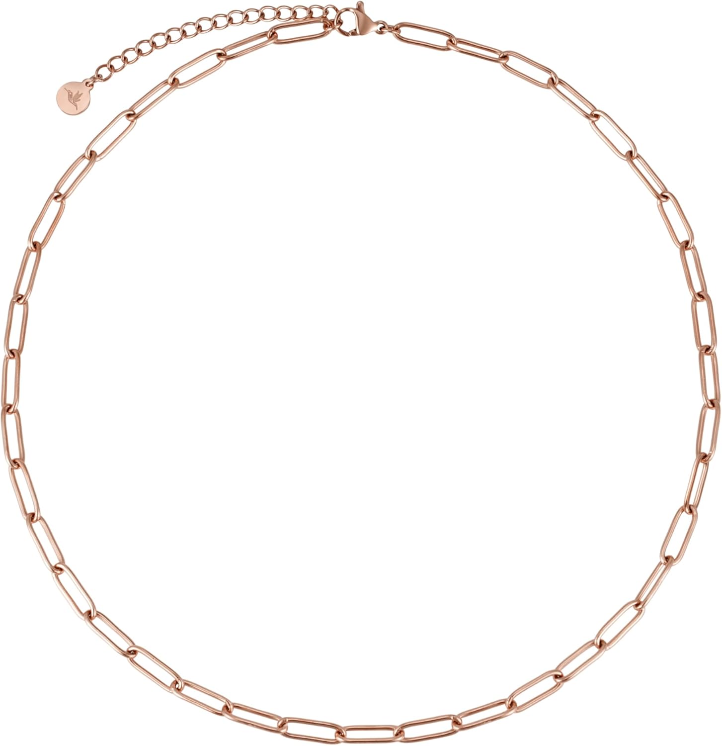 Thumbnail 6 de BONNYBIRD® Wasserfeste Edelstahl Gliederkette für Damen (Silber, Gold & Roségold) – 40–45 cm verstellbar