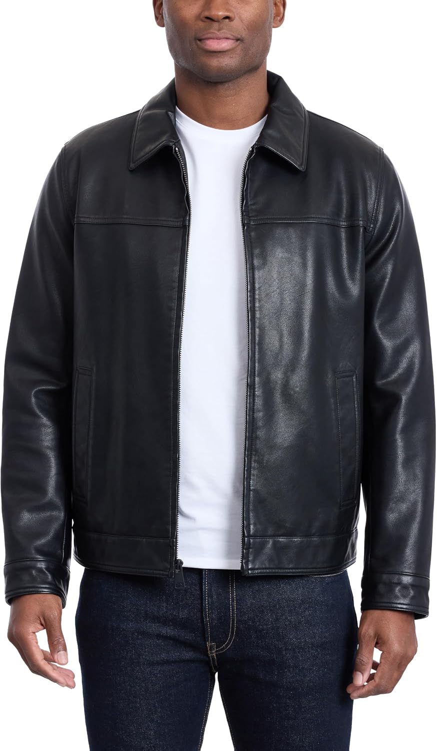 Detalle 2 de Tommy Hilfiger Faux Leather Jacket for Men