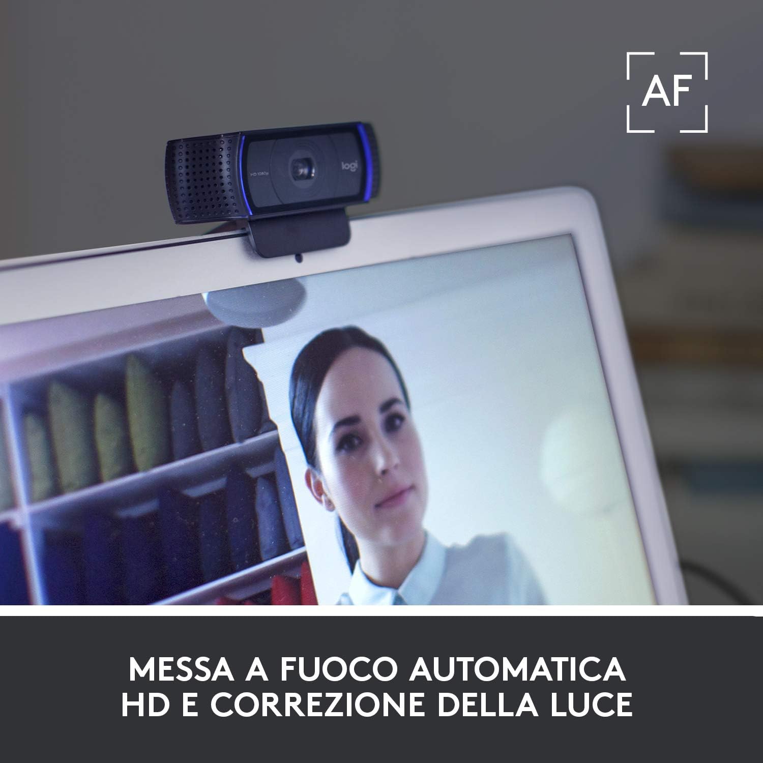 Detalle de Logitech C920 HD Pro Webcam 1080p