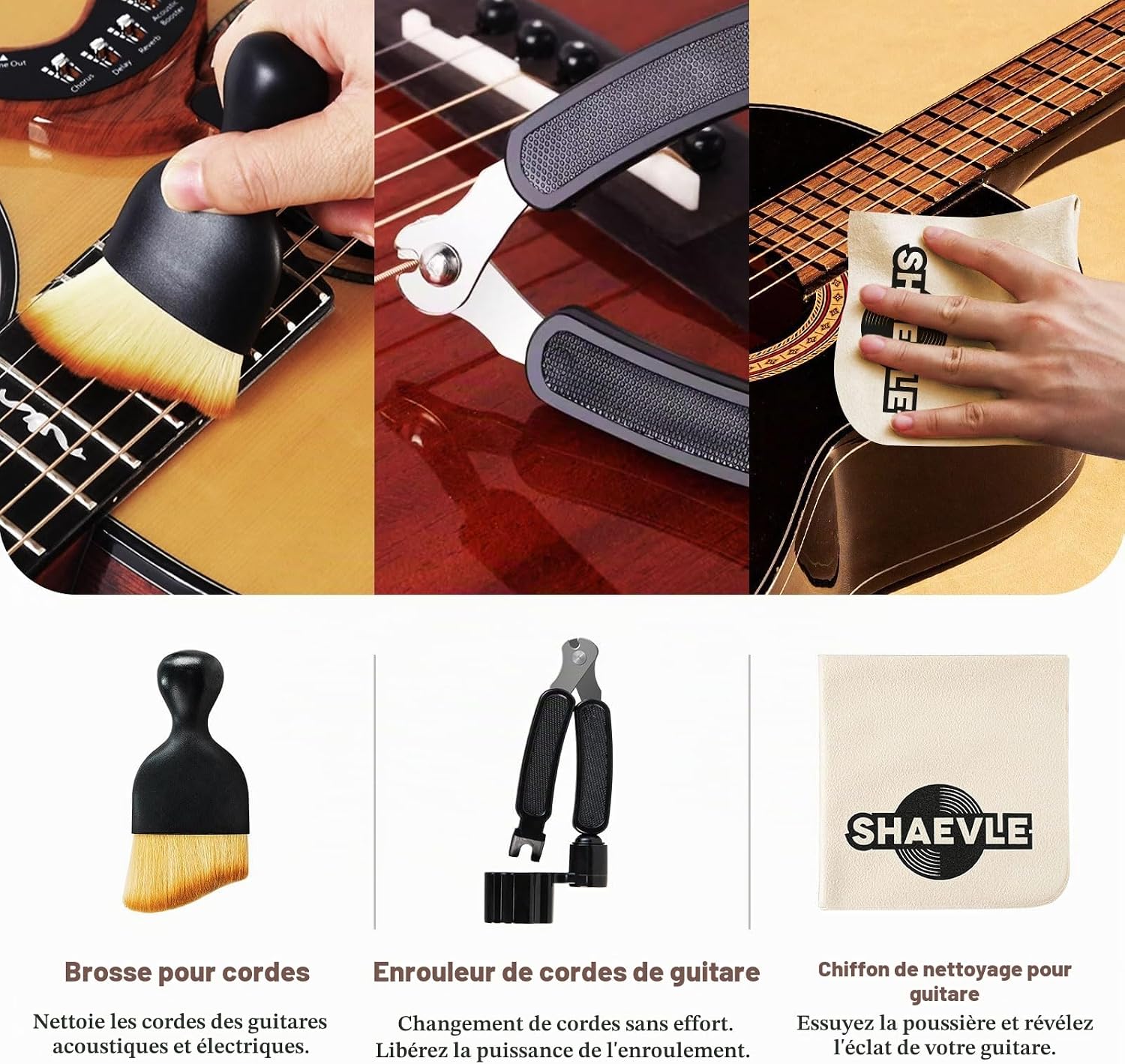 Thumbnail 6 de Guitar Cleaning Kit PRO - 1 gitaarreinigingsset met fretpolish en citroenolie