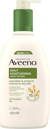 Detalle de Aveeno Daily Moisturising Body Lotion for Sensitive Skin (500ml)