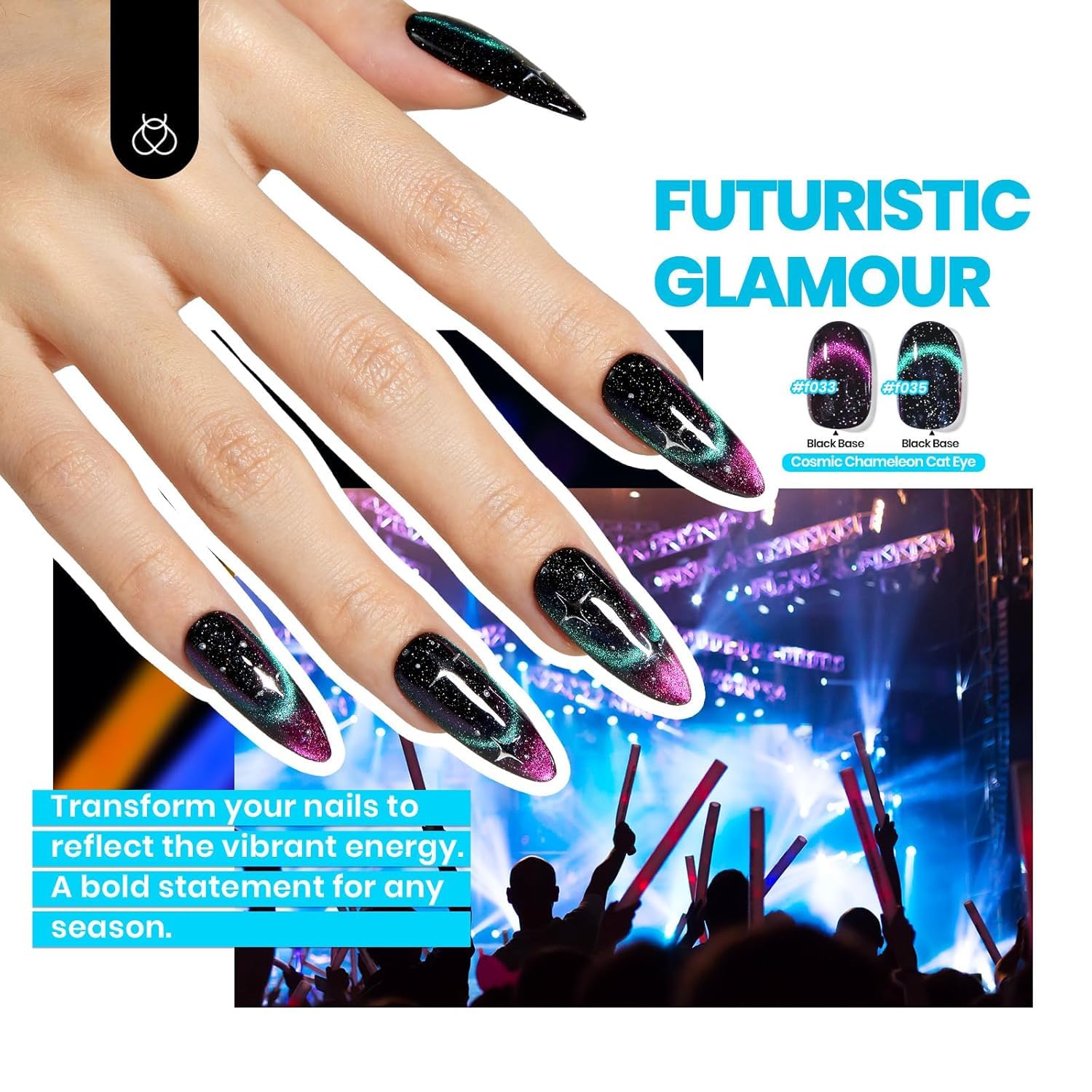 Thumbnail 5 de Beetles Cat Eye Gel Nail Polish Set 36 Colors ๐