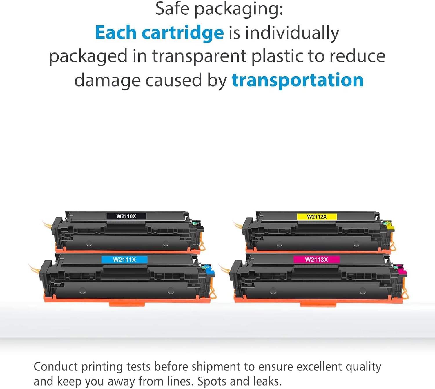 Detalle 2 de 206X High Yield Toner Cartridge 4-Pack for HP Color LaserJet Pro M255/MFP Series