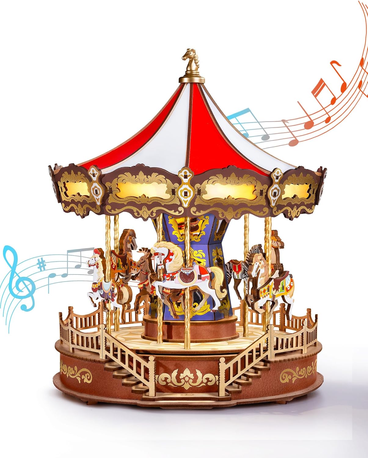 Detalle de Rolife Puzzle 3D Carrousel Boîte à Musique