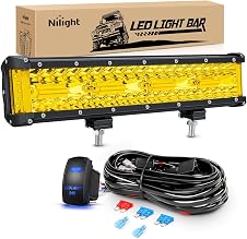 Detalle de Nilight Side Shooter 12-inch LED Light Bar for Off-Road 🚚