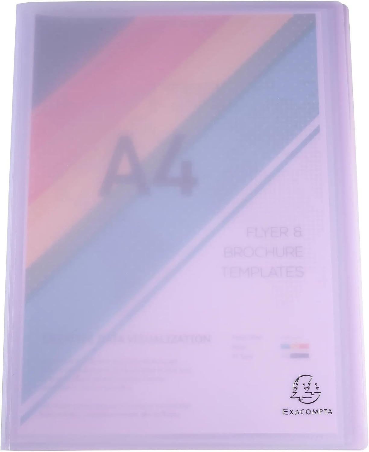 Thumbnail 3 de Exacompta 88670E Chromaline Pastel – Porte-documents 60 poches, 120 vues, A4 24 x 32 cm