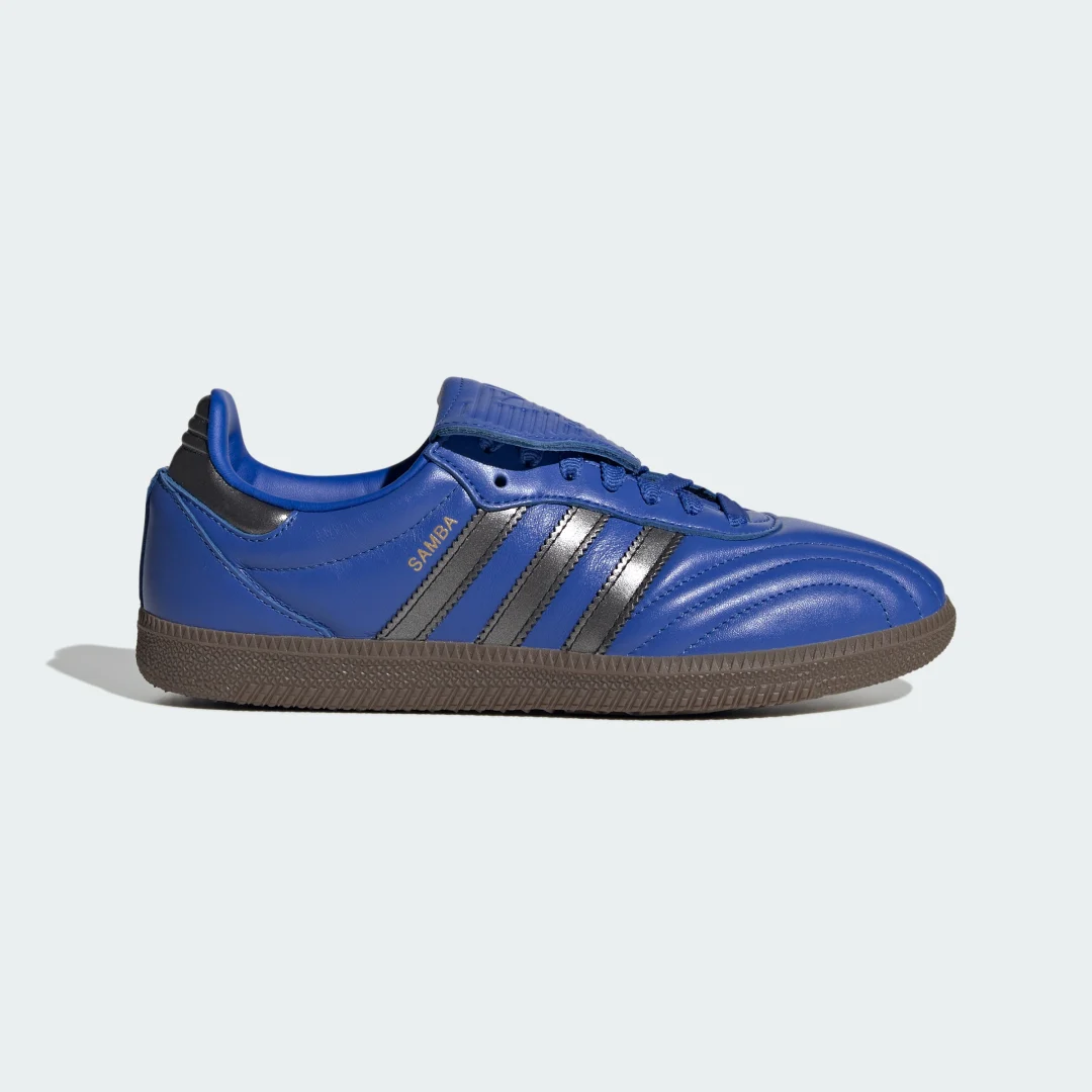 Detalle de Adidas Samba Lt Azul: estilo clásico y versatilidad para el día a día